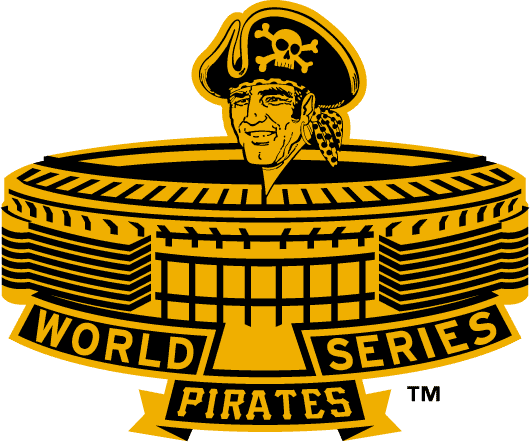 Pittsburgh Pirates 1971 Special Event Logo vinyl decal